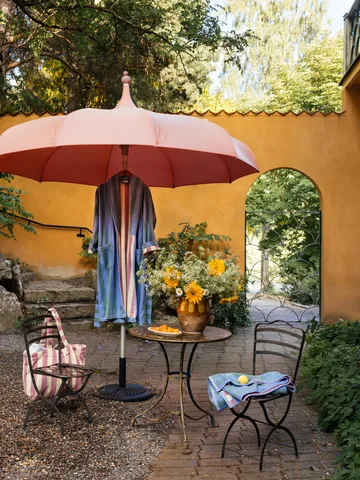 Toalha de praia Positano 100x180 cm - Azul claro - Mille Notti