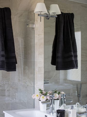 Toalha Fontana EKO - Antracite 100x150 cm - Mille Notti