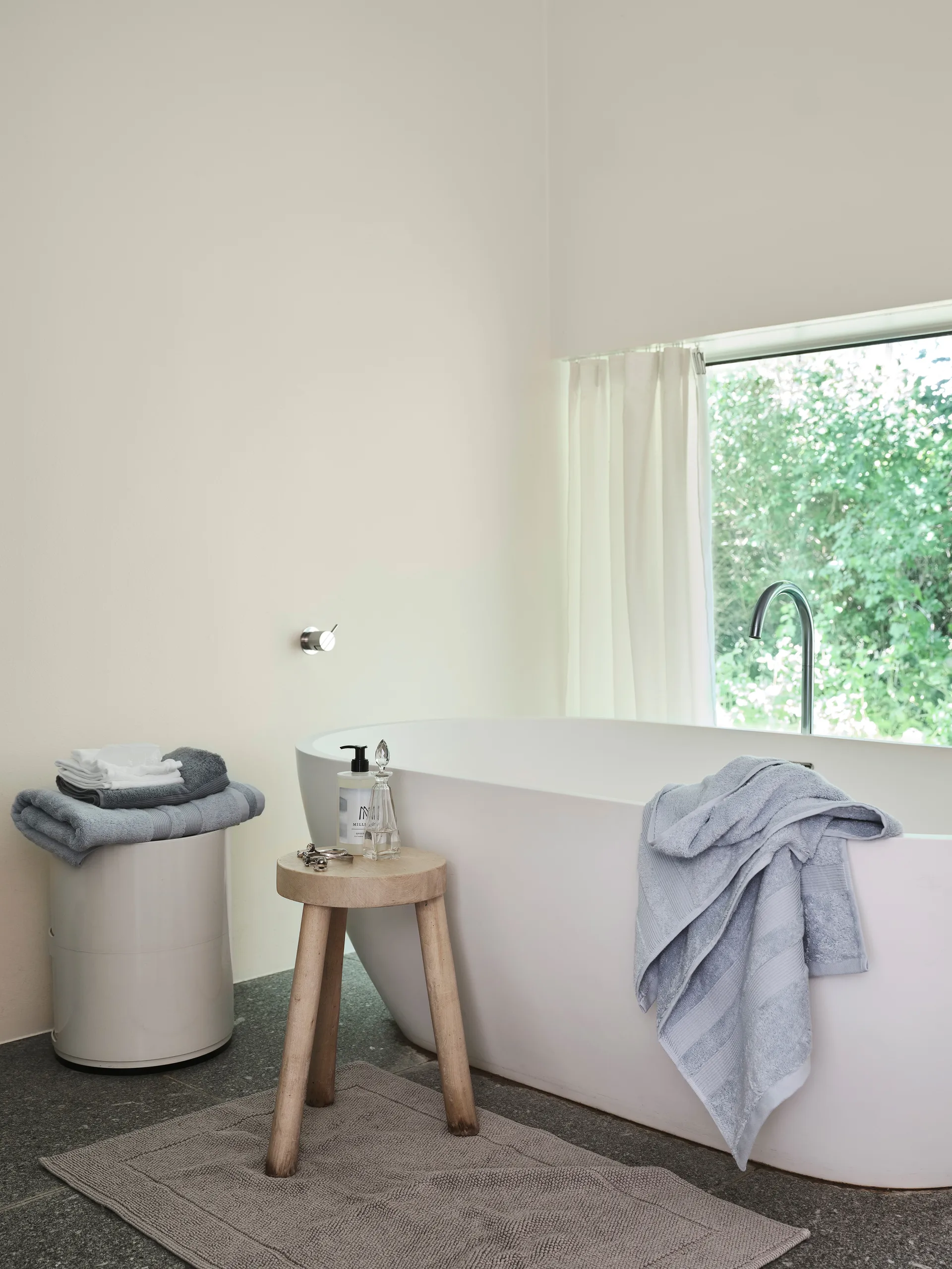 Toalha Fontana EKO, Azul gelo, 50x70 cm Mille Notti