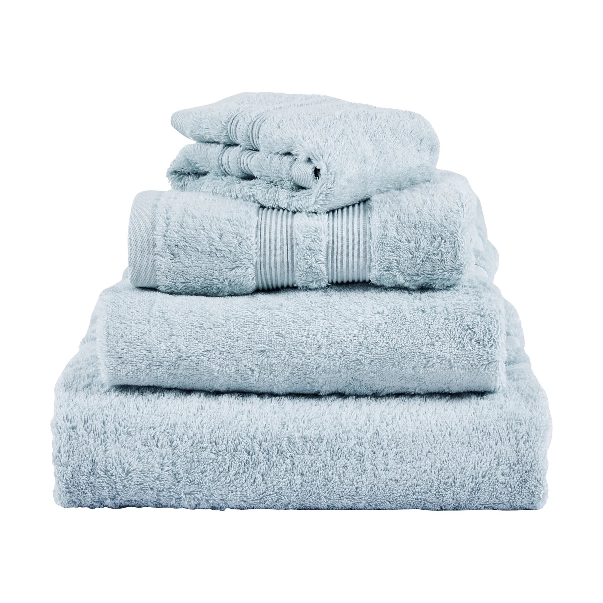 Toalha Fontana EKO, Azul gelo, 70x140 cm Mille Notti