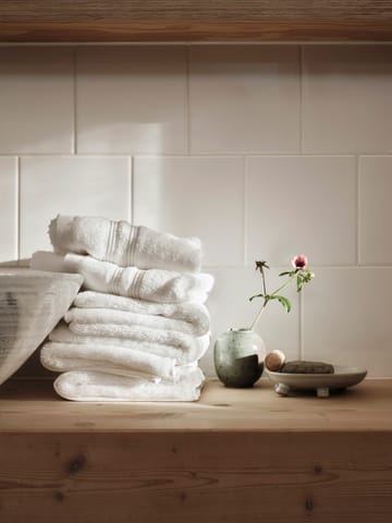 Toalha Fontana EKO - Branco, 70x140 cm - Mille Notti