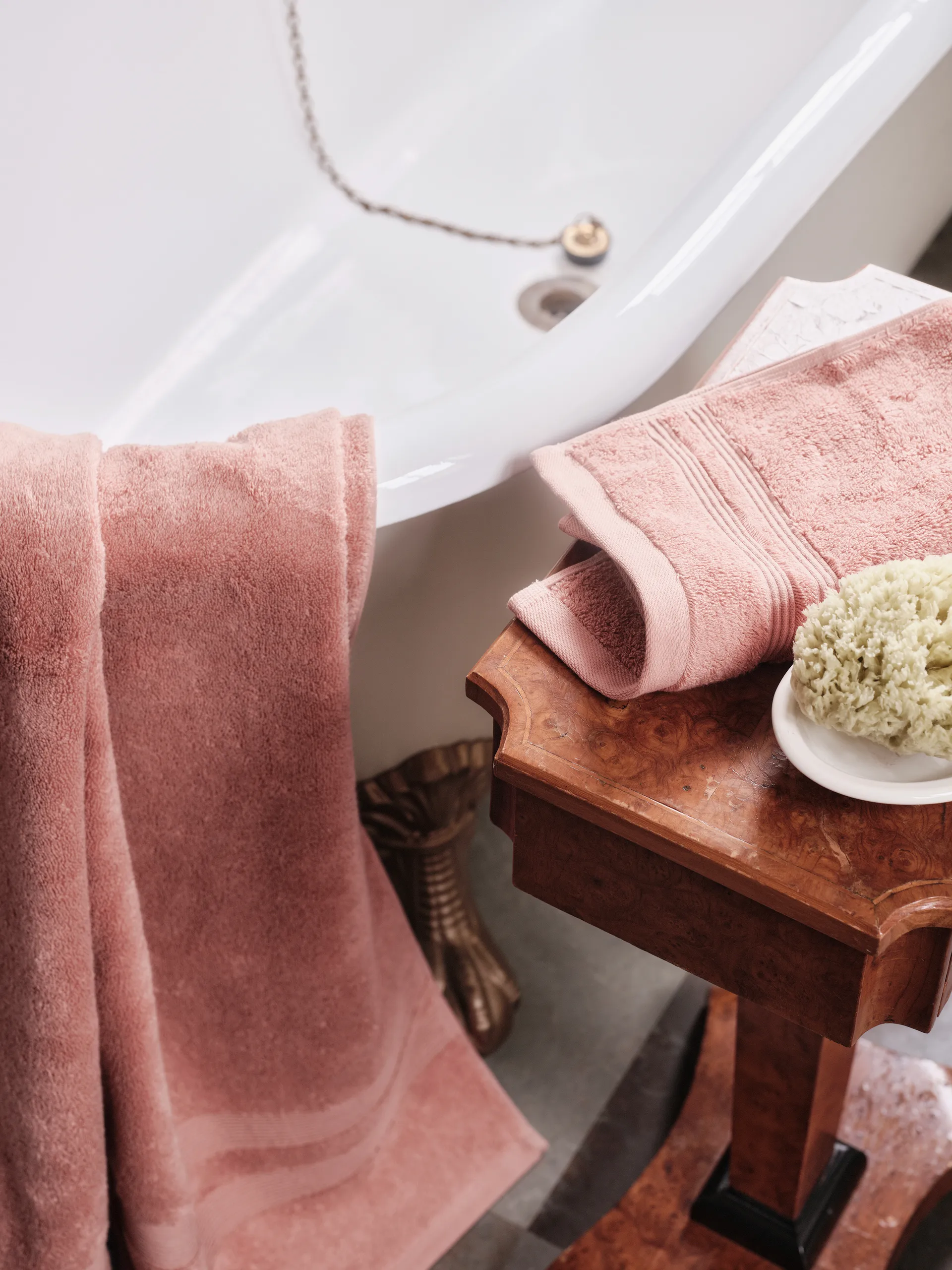 Toalha Fontana EKO, Rosa, 100x150 cm Mille Notti