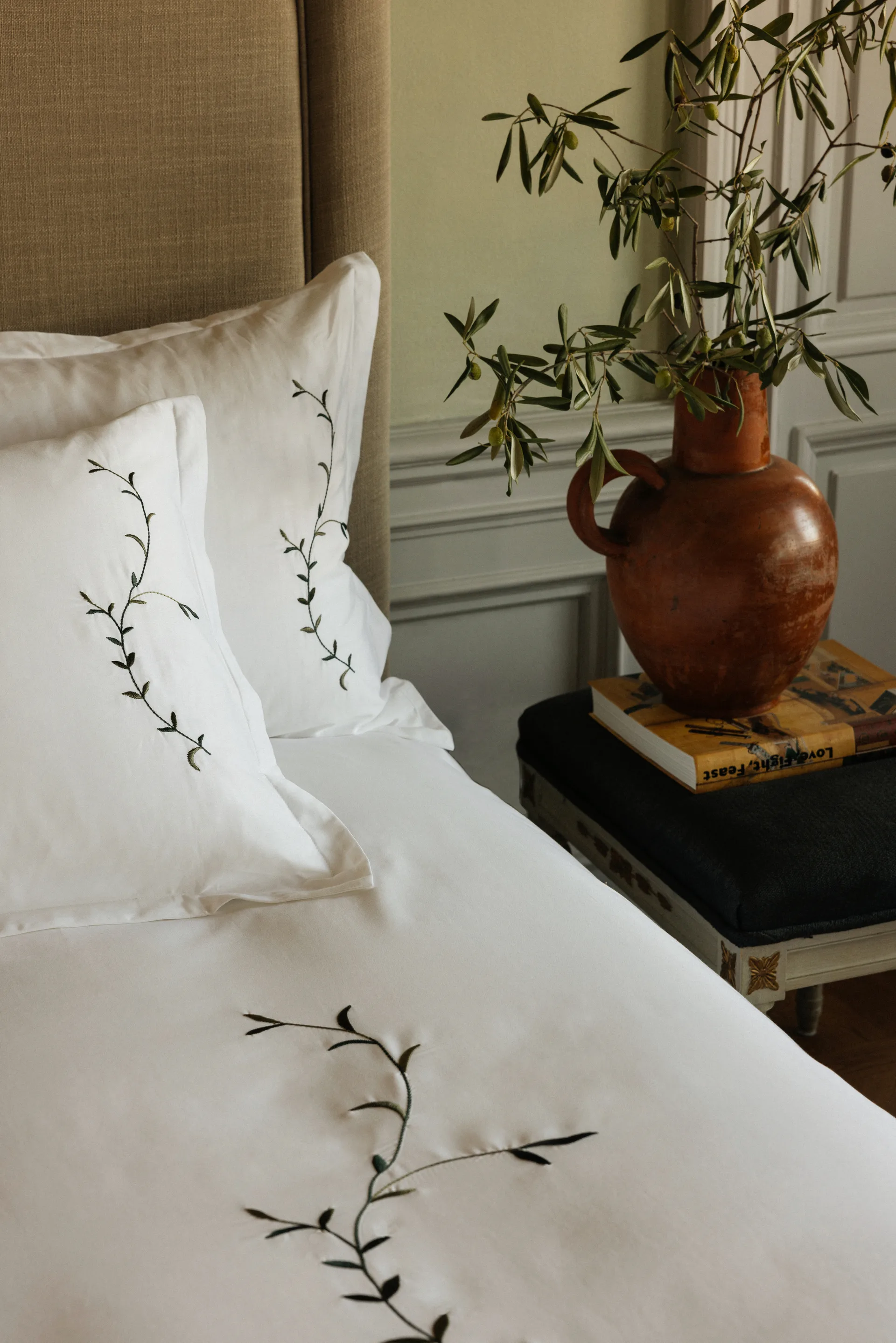 Vivace capa de edredão, Verde, 220x220 cm Mille Notti