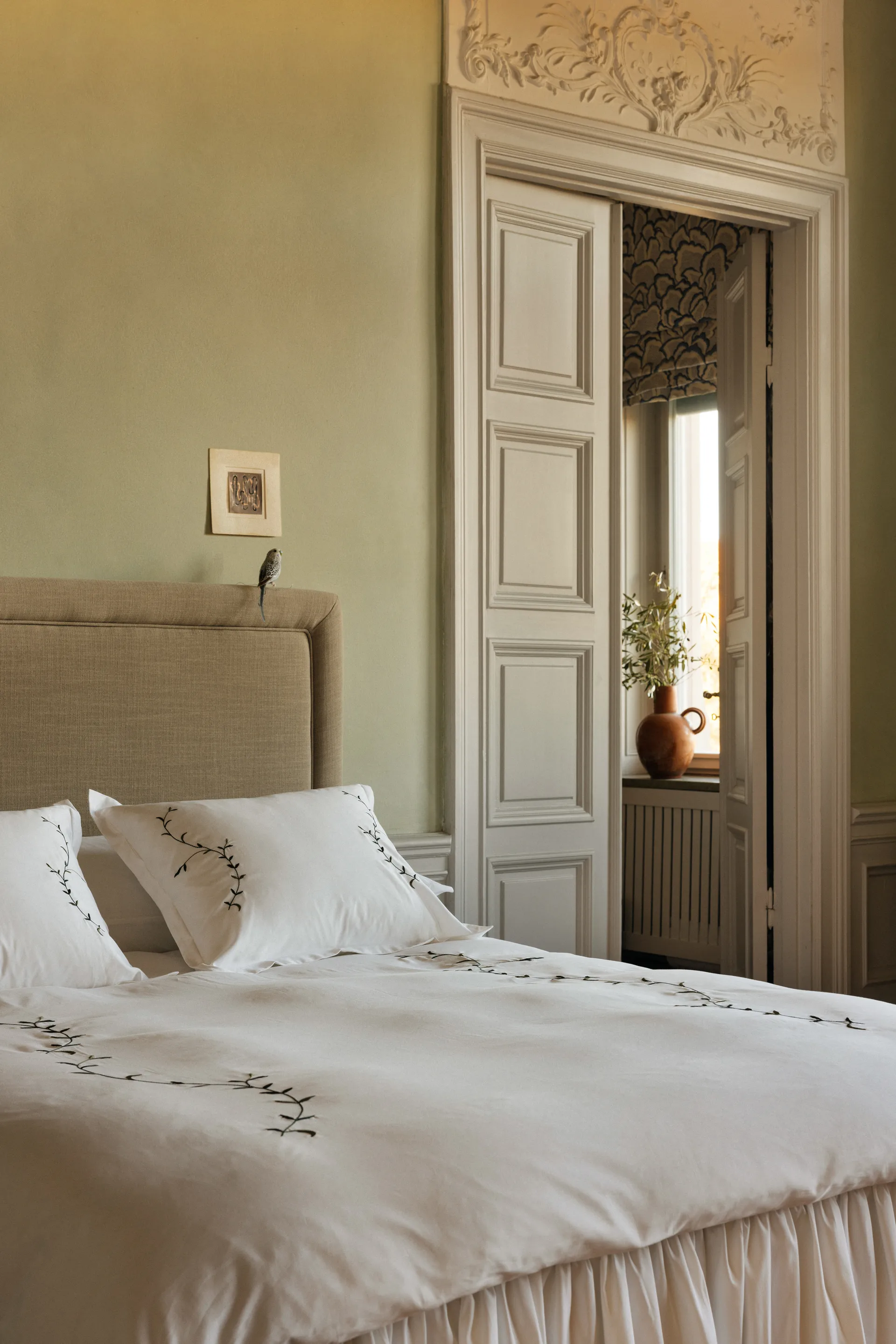 Vivace capa de edredão, Verde, 220x220 cm Mille Notti