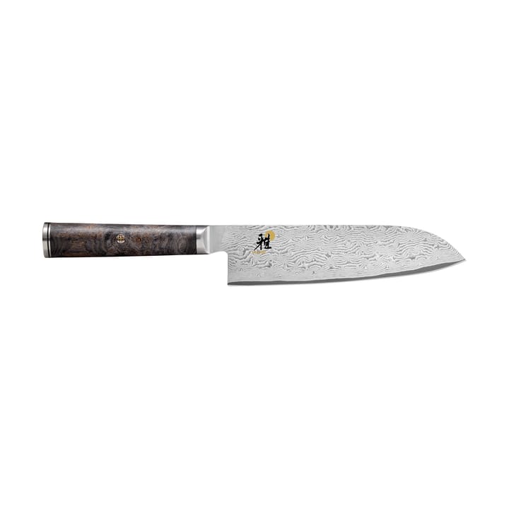 Black 5000MCD 67 faca santoku damasco - 18 cm - Miyabi