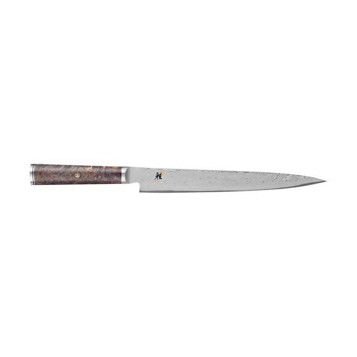 Black 5000MCD 67 sujihiki faca de filetar 24 cm - Damaskus-marrom - Miyabi