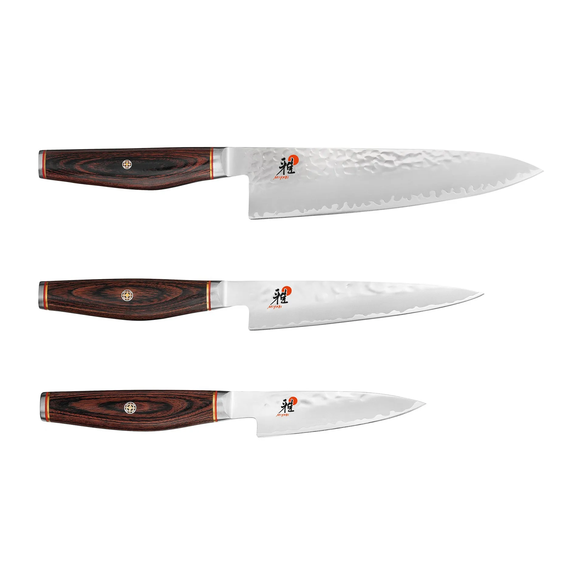 Facas Miyabi Artisan 6000MCT, 3 un., Wood Miyabi