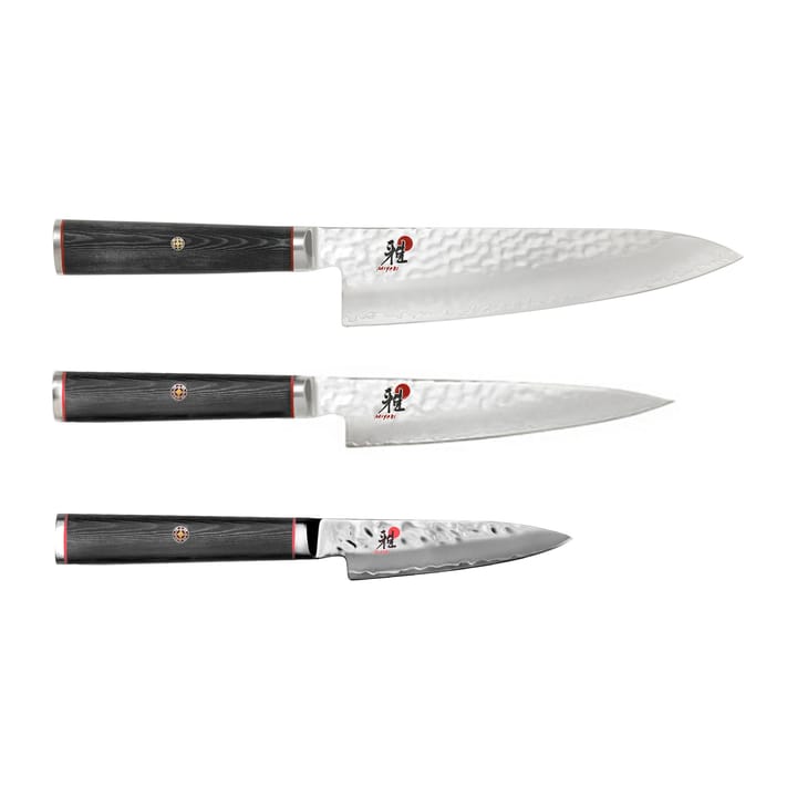 Facas Miyabi Mizu 5000MCT, 3 un., Wood Miyabi