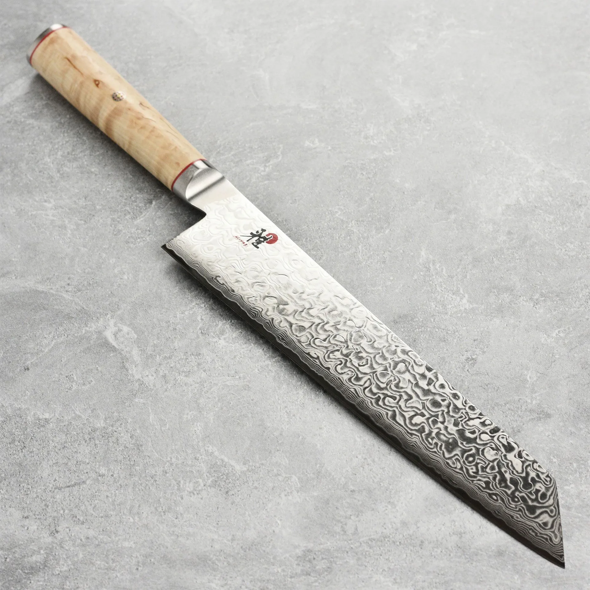 Miyabi Birch 5000MCD faca kiritsuke 24 cm, Aço damasco-bétula Miyabi