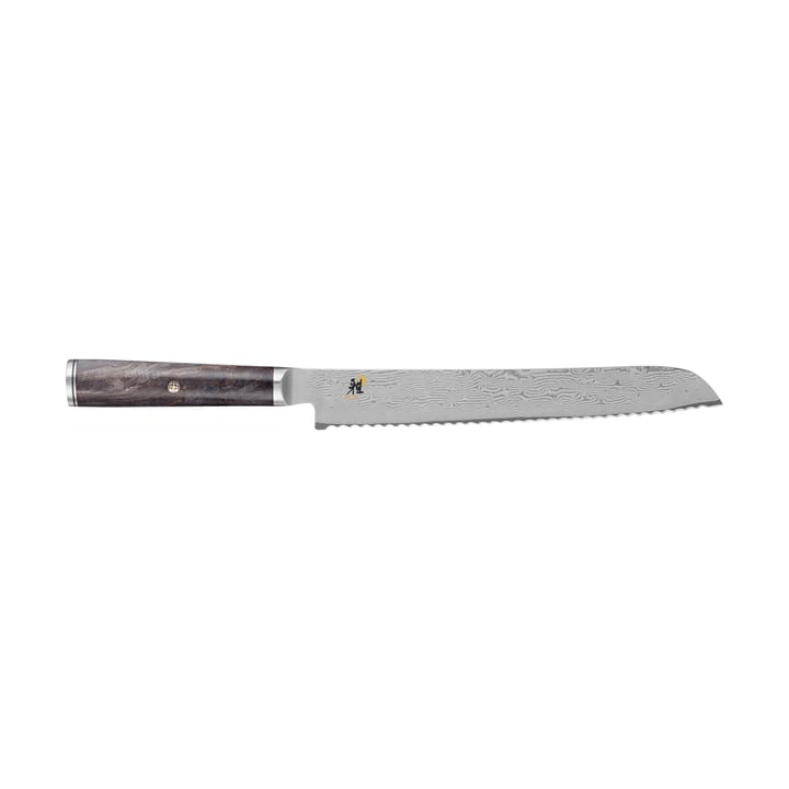 Miyabi Black 5000MCD 67 faca de pão 23 cm - Damaskos- bordo preto - Miyabi