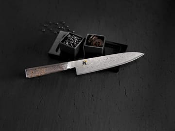 Preto 5000MCD 67 faca de chef gyutoh 24 cm - Damaskus- bordo preto - Miyabi