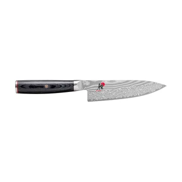 Raw 5000FCD faca de chef gyutoh 16 cm - Damaskus-preto - Miyabi