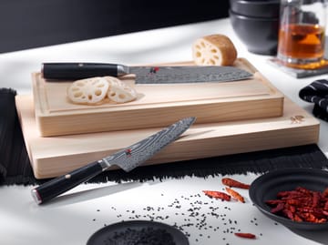 Raw 5000FCD faca de chef gyutoh 20 cm - Damaskus-preto - Miyabi