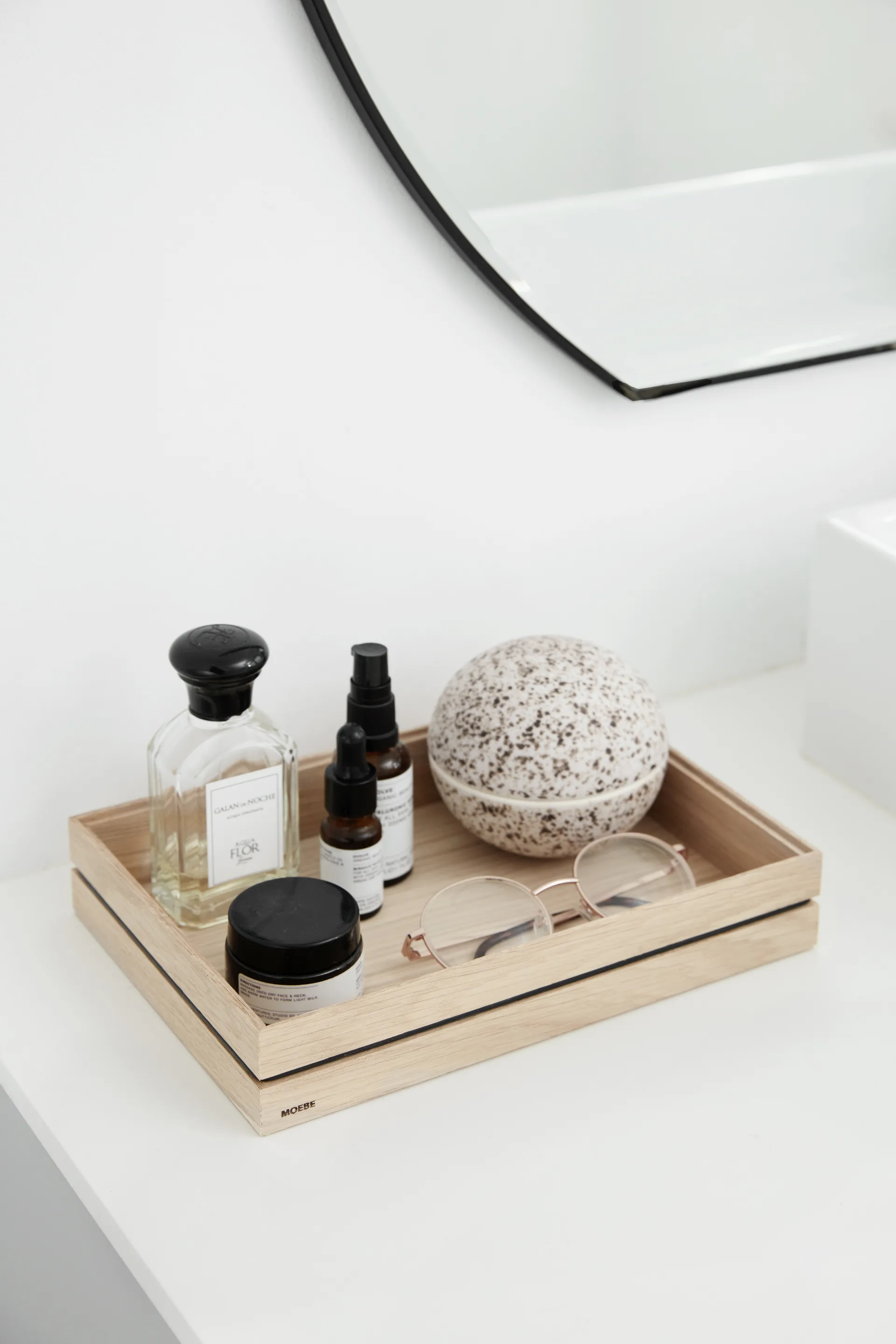 Caixa armazenamento Organize 17x25 cm, Madeira MOEBE