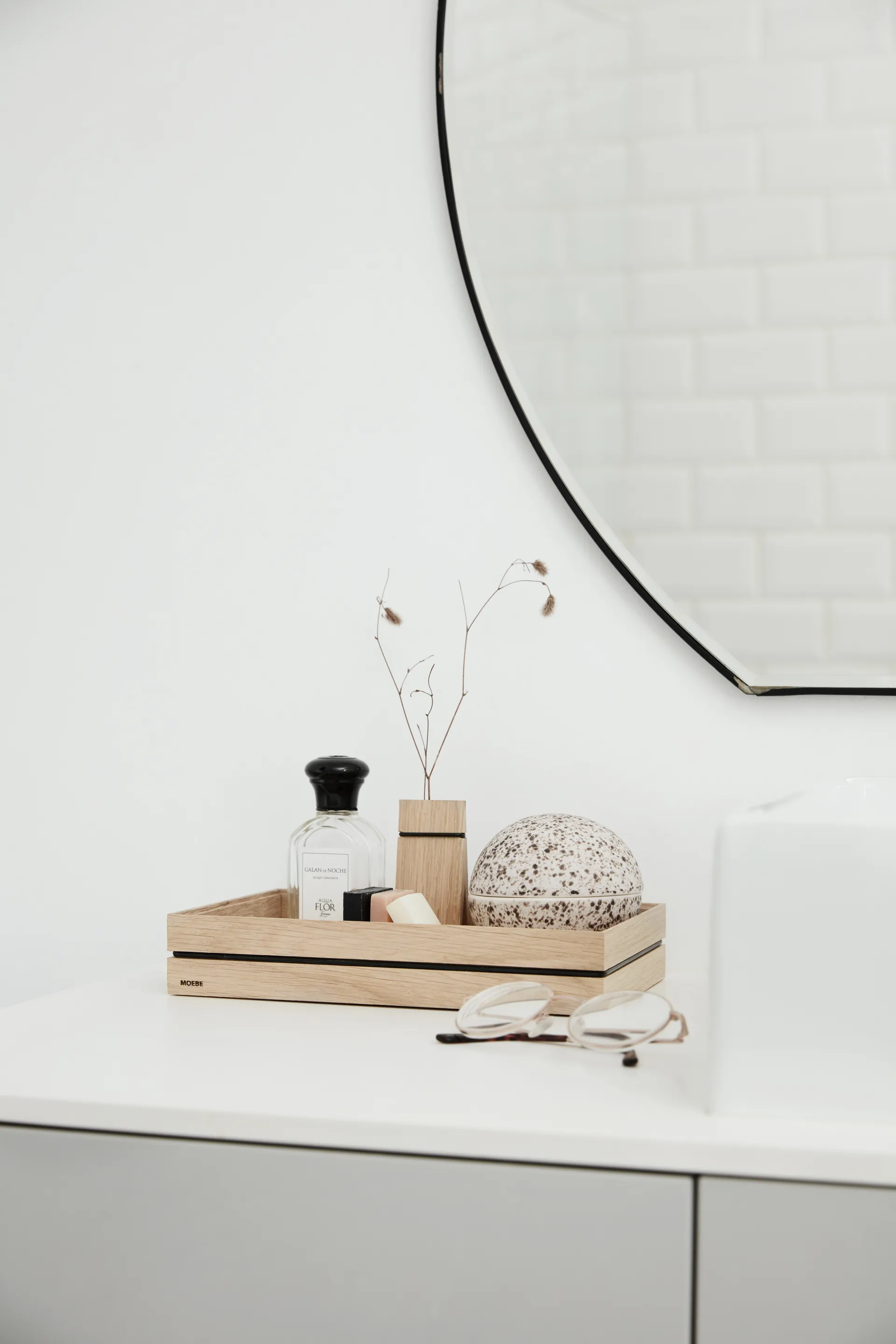 Caixa armazenamento Organize 17x25 cm, Madeira MOEBE