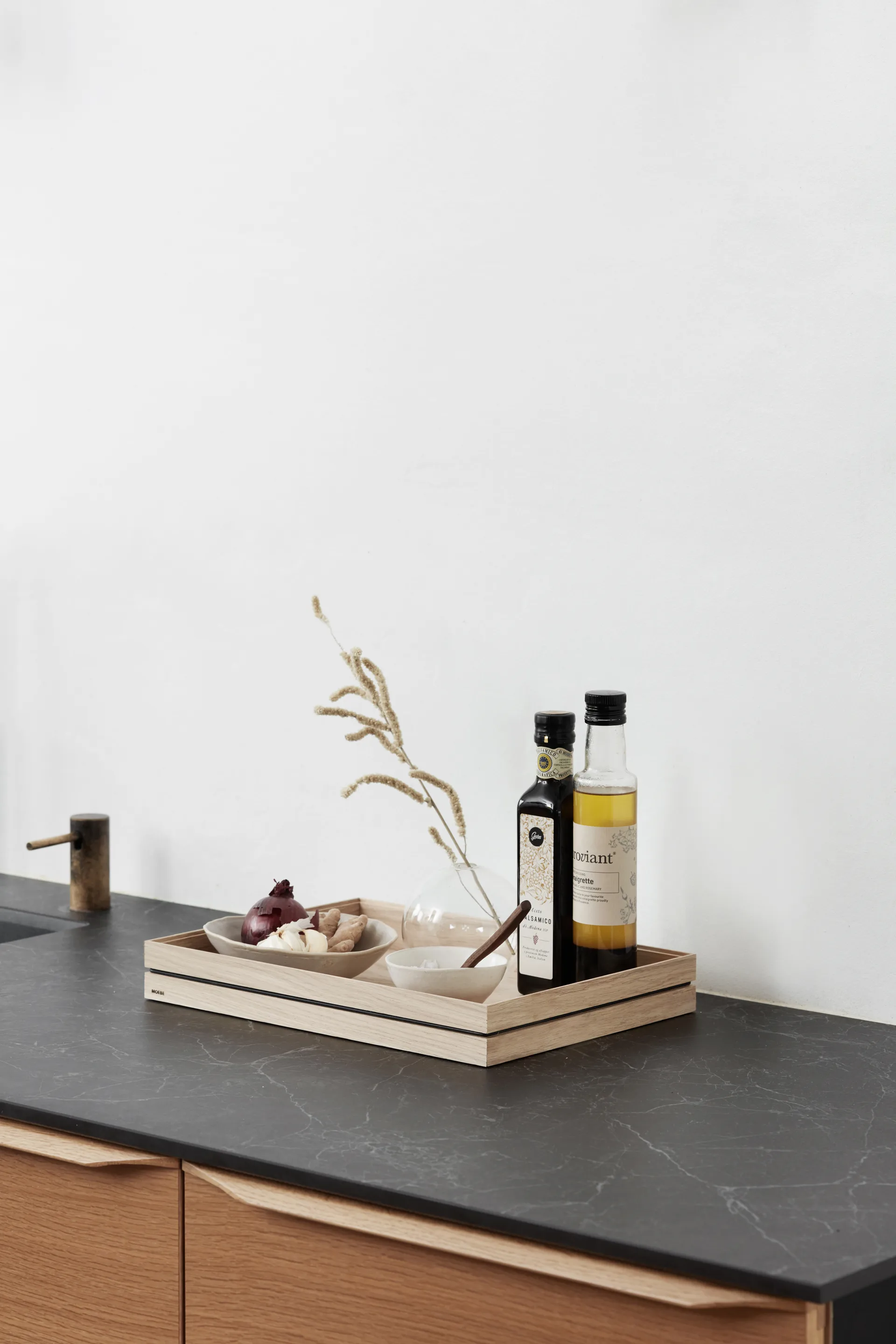 Caixa armazenamento Organize 25x34 cm, Madeira MOEBE