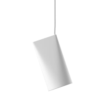 Candeeiro de teto cerâmica 11,2x22 cm - Branco - MOEBE