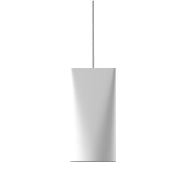 Candeeiro de teto cerâmica 11,2x22 cm - Branco - MOEBE