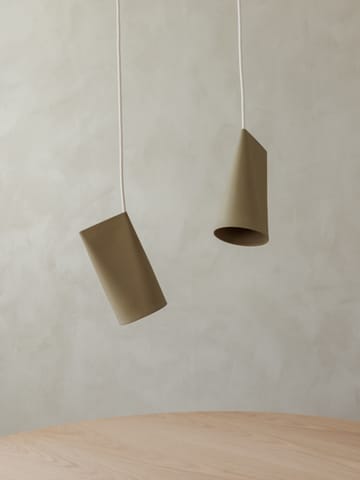 Candeeiro de teto cerâmica 11,2x22 cm - Olive - MOEBE