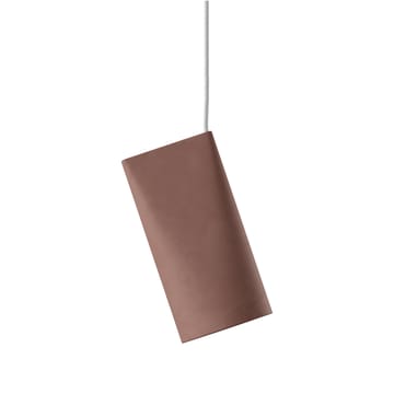 Candeeiro de teto cerâmica 11,2x22 cm - Terra cota, madeira - MOEBE