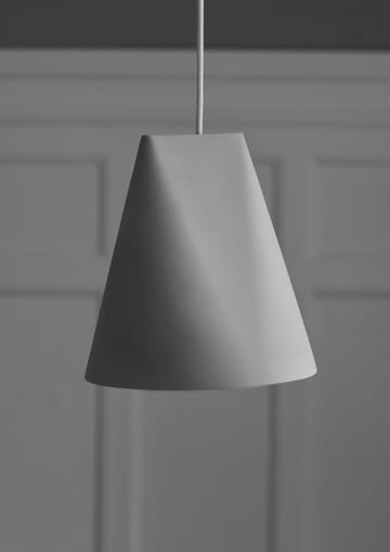 Candeeiro de teto cerâmica 23x23,5 cm - Cinzento Light - MOEBE