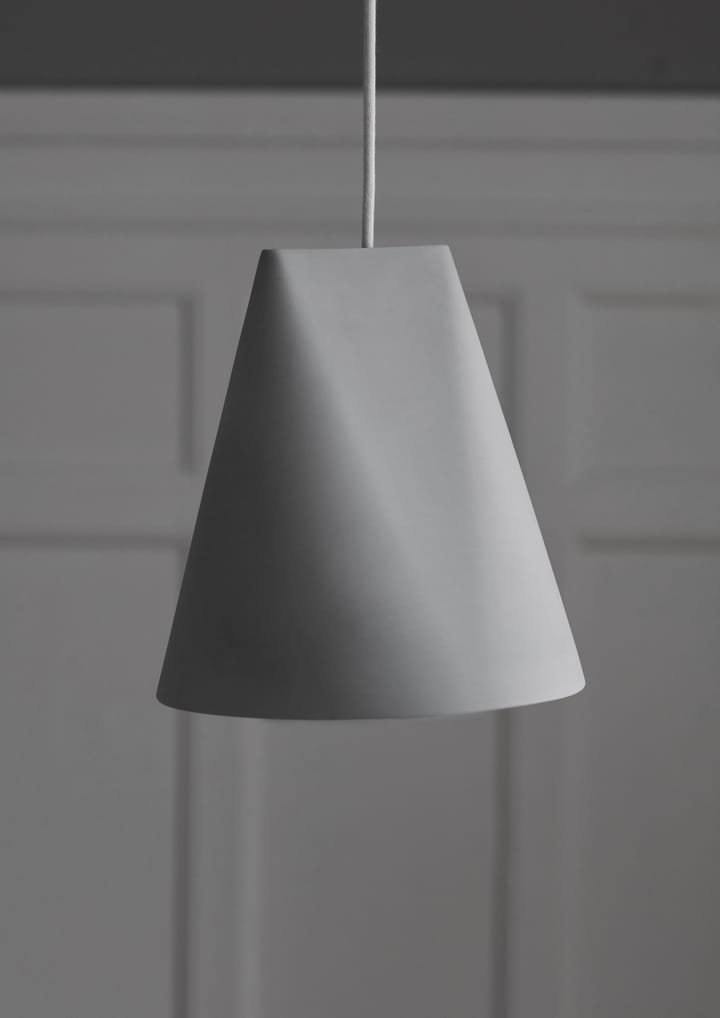 Candeeiro de teto cerâmica 23x23,5 cm, Cinzento Light MOEBE
