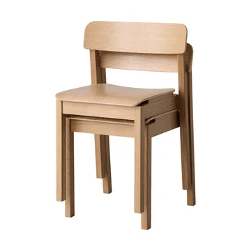 Everyday Chair cadeira - carvalho lacado - MOEBE