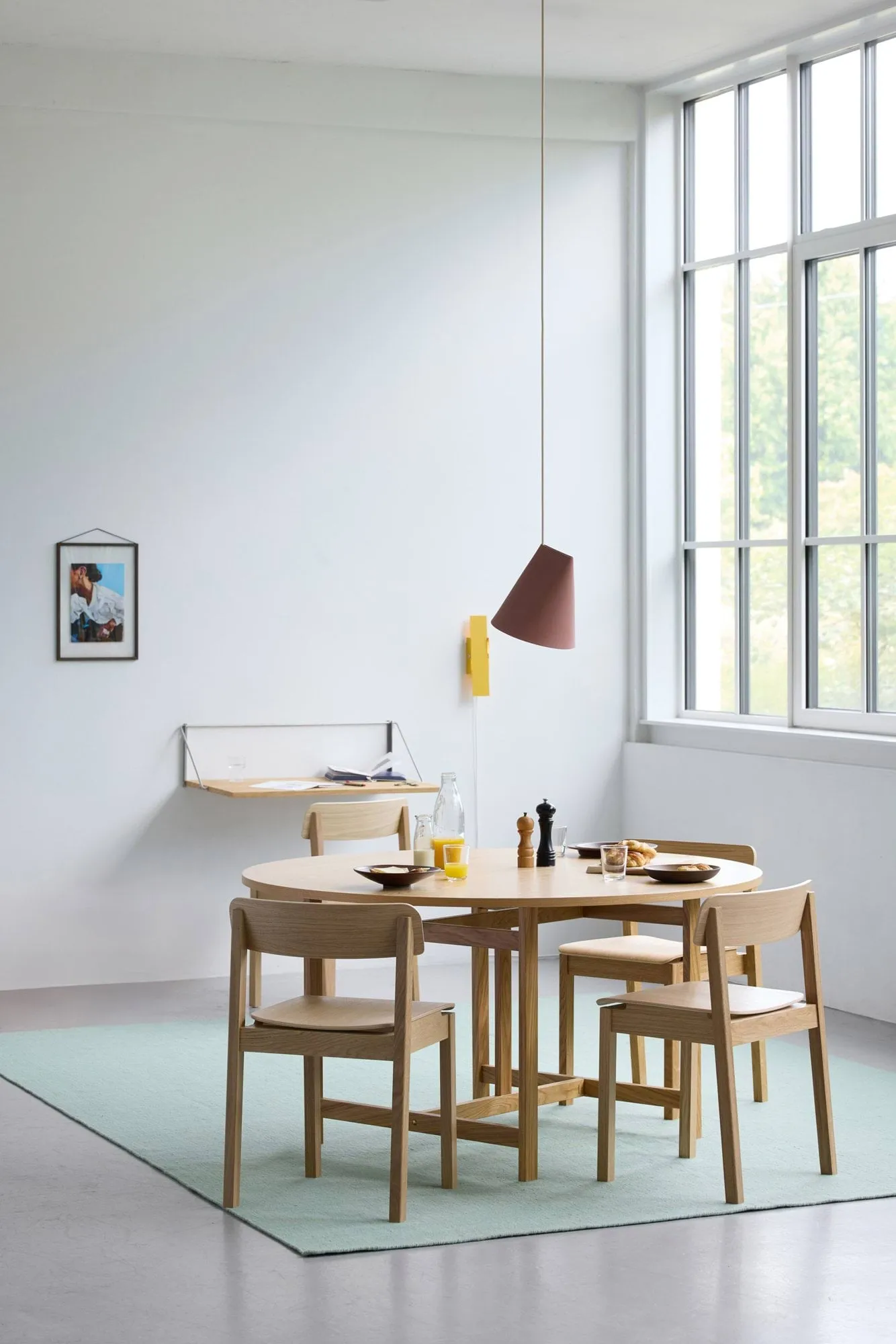 Everyday Chair cadeira, carvalho lacado MOEBE