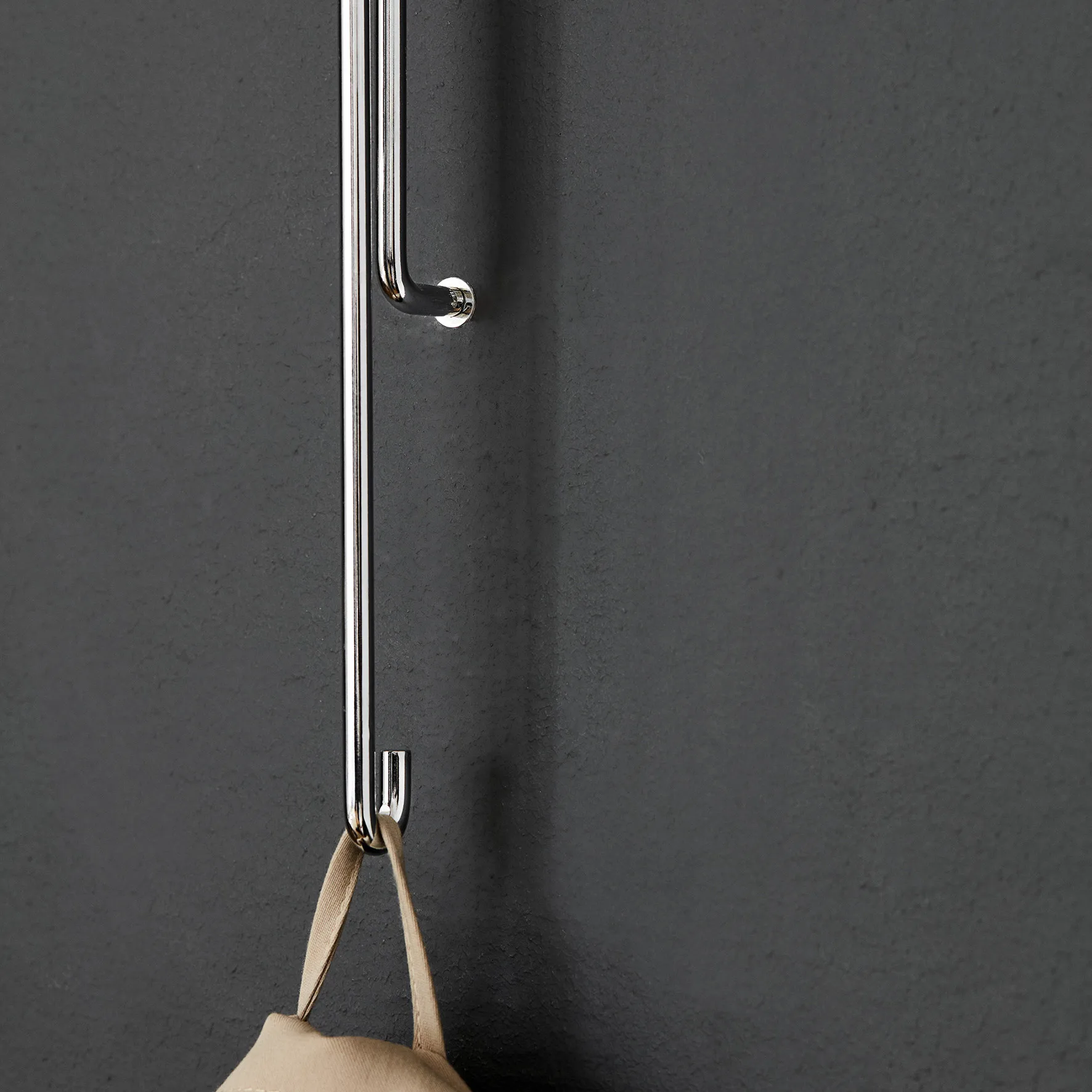 Gancho de parede grande Moebe, Aço inoxidável MOEBE