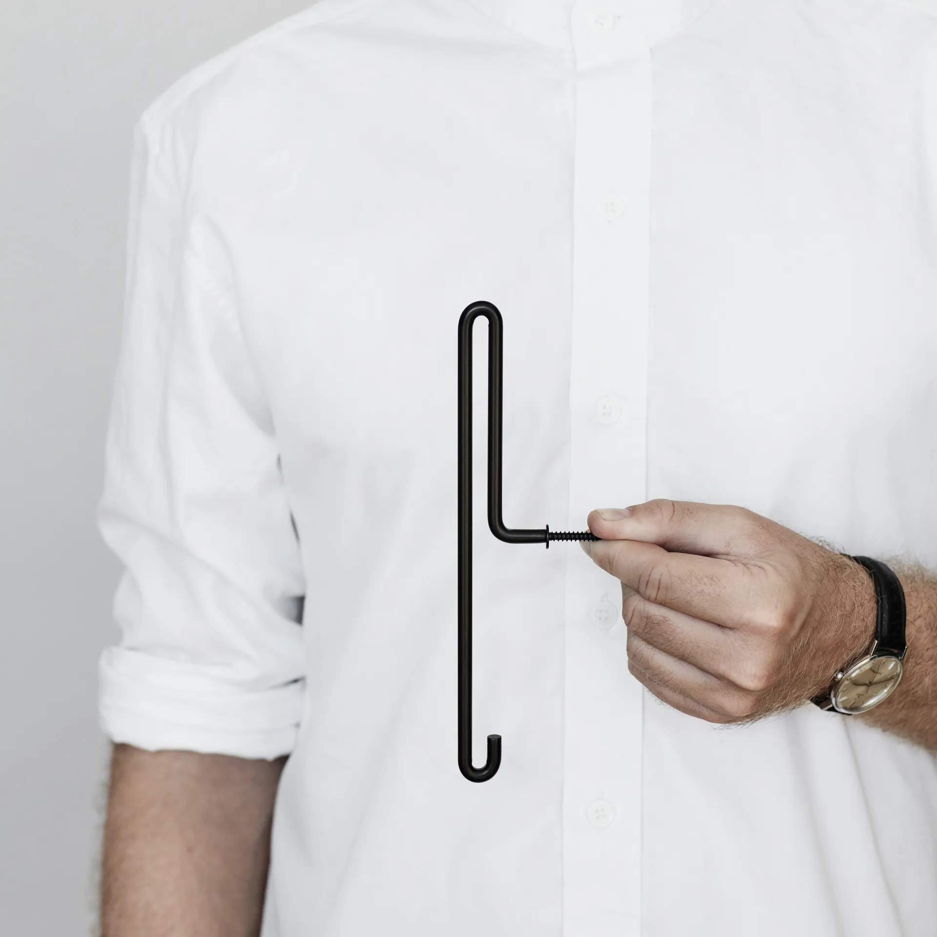 Gancho de parede grande Moebe, Preto MOEBE