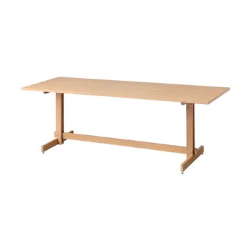 KUMU mesa de jantar - Carvalho oleado, 90x220 cm - MOEBE
