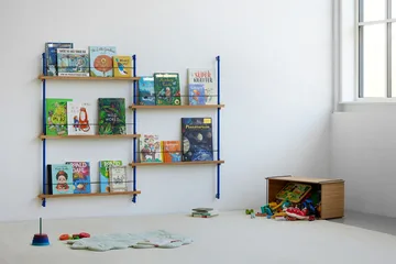 Magazine Shelving suporte para revistas - Carvalho fumado-warm grey, 85x115x7 cm, MS.115.1 - MOEBE