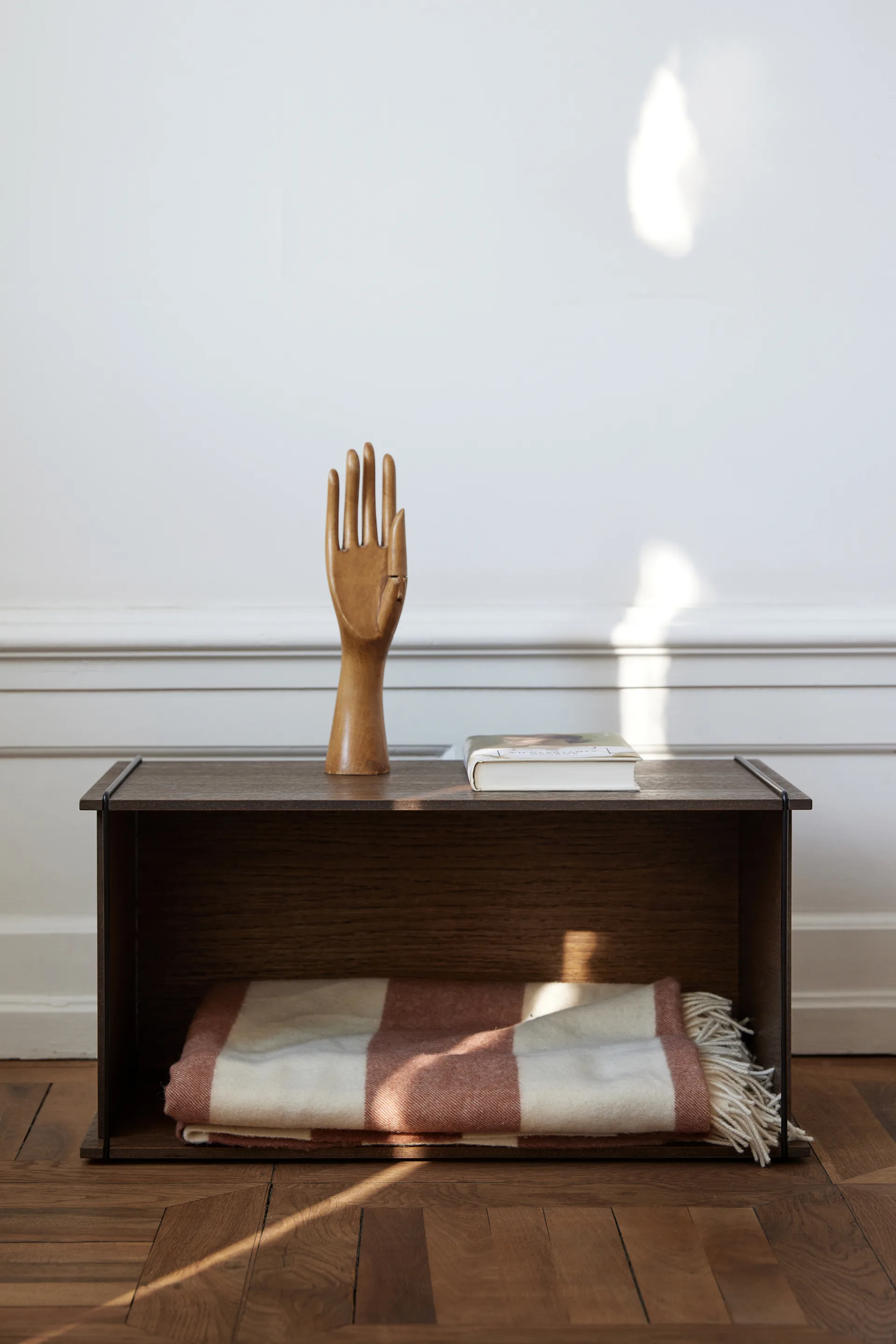 Moebe caixa de armazenamento , Carvalho fumado-preto MOEBE