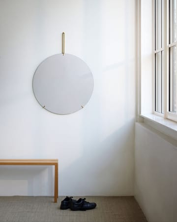 Moebe espelho de parede Ø70 cm - Aço inoxidável - MOEBE