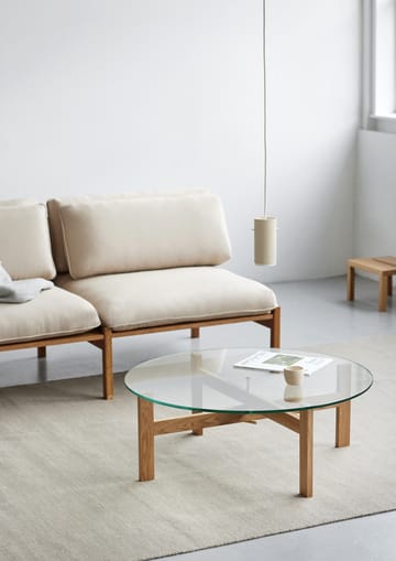Moebe mesa de centro redonda Ø88 cm - Carvalho - MOEBE
