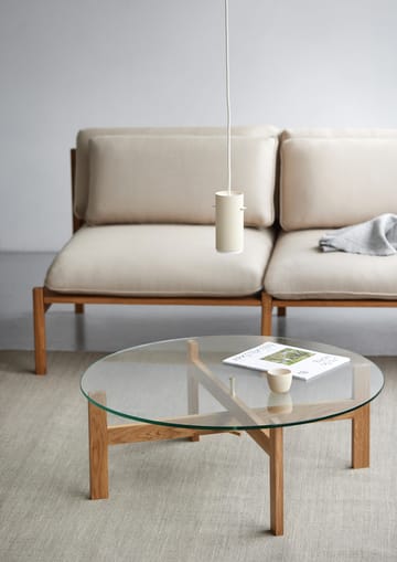 Moebe mesa de centro redonda Ø88 cm - Carvalho - MOEBE