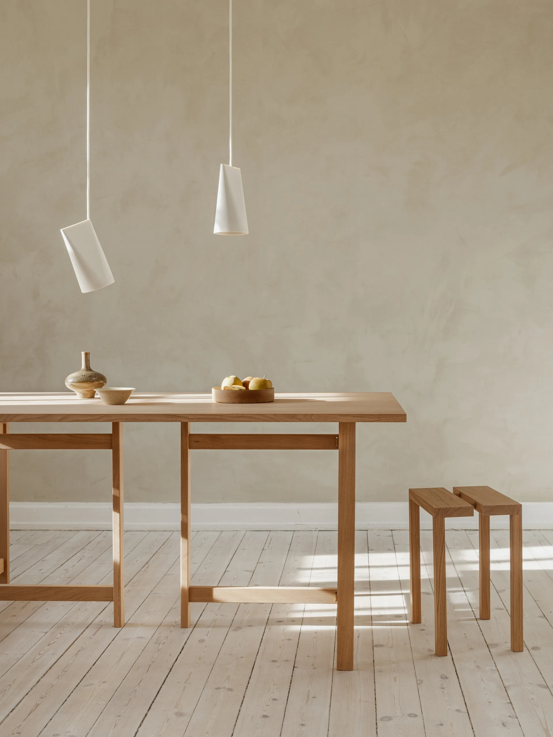 Moebe mesa retangular , Borgonha, 160x90 cm MOEBE