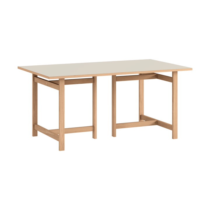 Moebe mesa retangular , Cinzento claro, 160x90 cm MOEBE