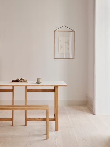 Moebe mesa retangular  - Cinzento claro, 160x90 cm - MOEBE