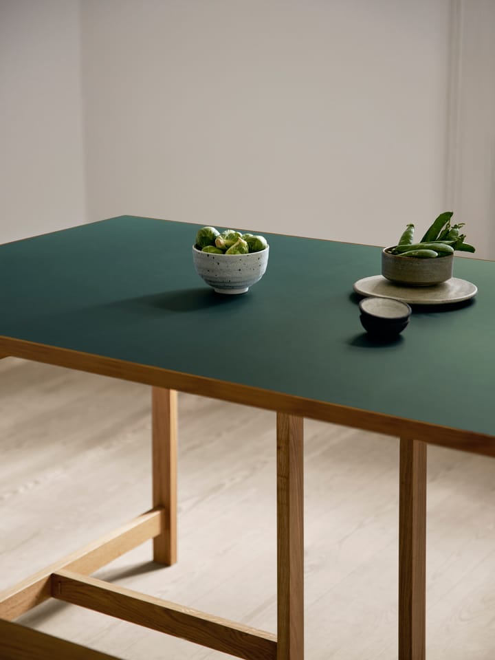 Moebe mesa retangular , Verde, 220x90 cm MOEBE