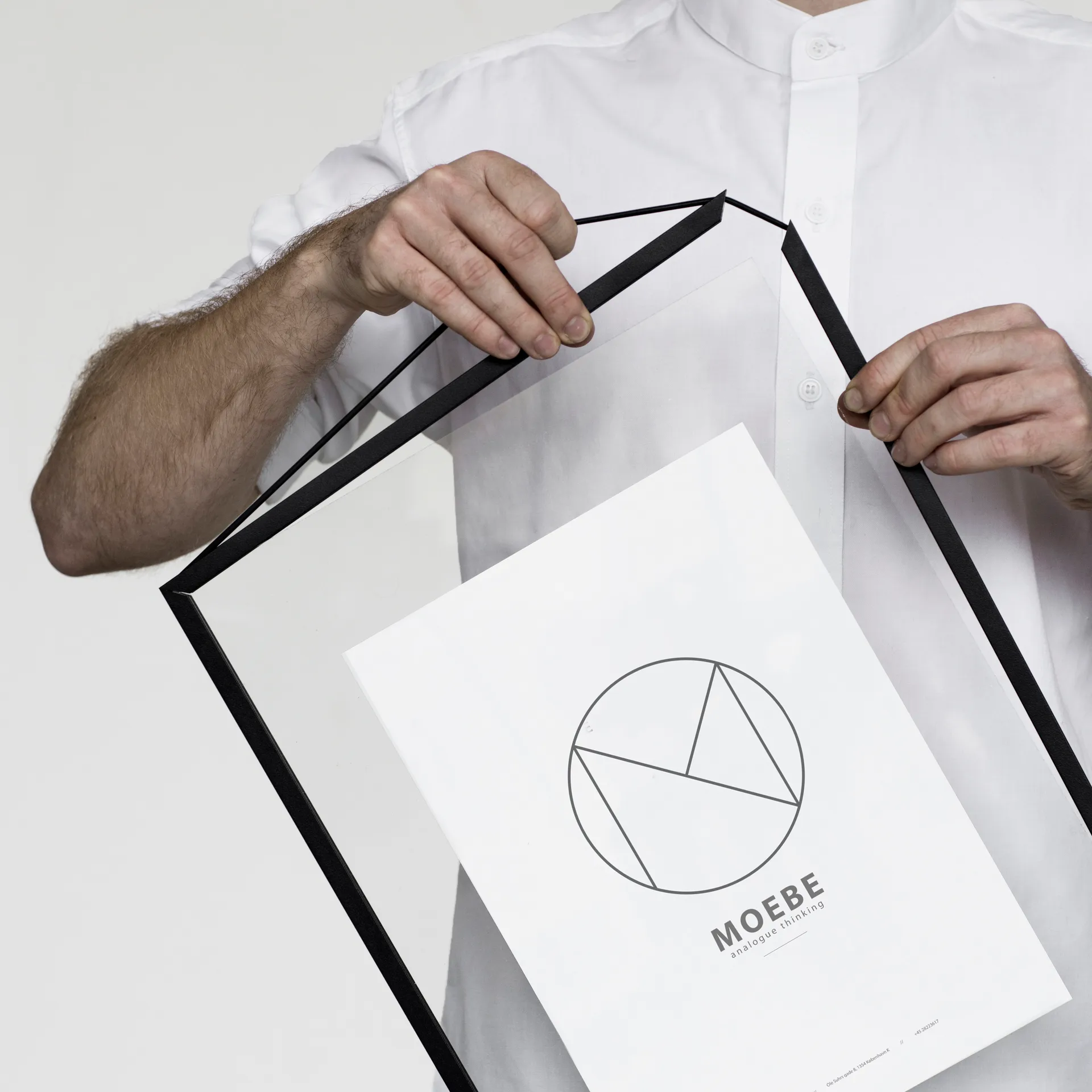 Moebe moldura A3 44x31,7 cm, Preto MOEBE