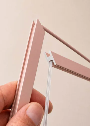 Moebe moldura A4 22,6x31,3 cm - Blush pink - MOEBE