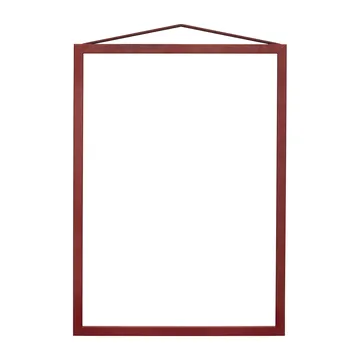 Moebe moldura A4 22,6x31,3 cm - vermelho, transparente - MOEBE