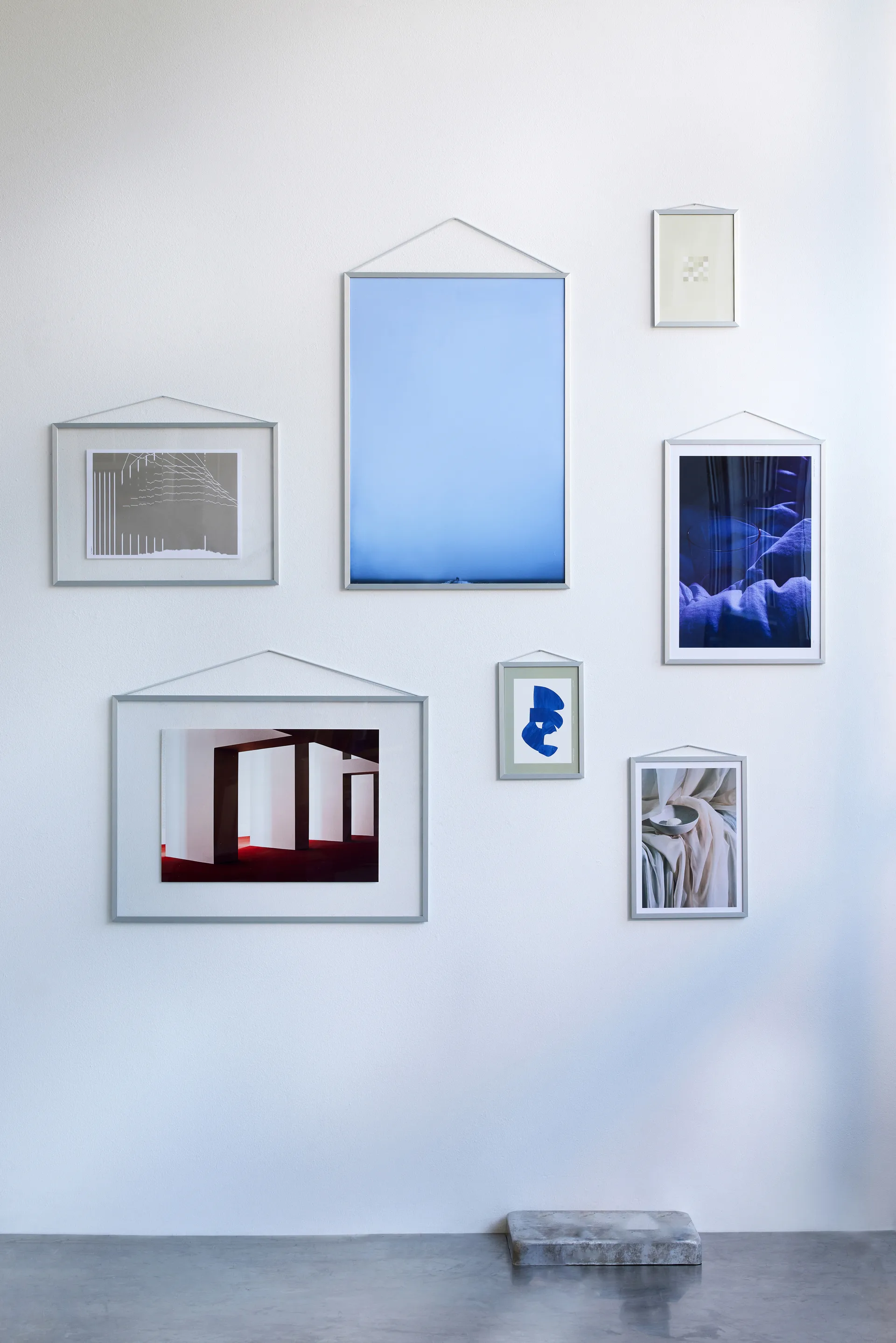 Moebe moldura A5 16,5x22,7 cm, Alumínio escovado MOEBE