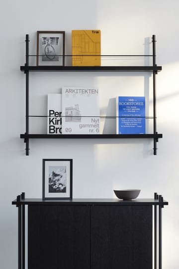 Moebe suporte para revistas  - Black-black - MOEBE