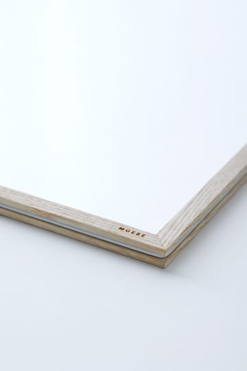 Moldura madeira Moebe A4 23,2x31,7 cm - Transparente, madeira, preto - MOEBE