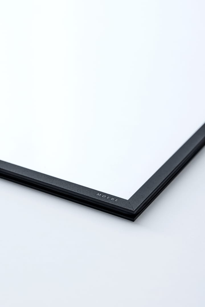 Moldura Moebe 40x50 cm - Transparente, preto - MOEBE