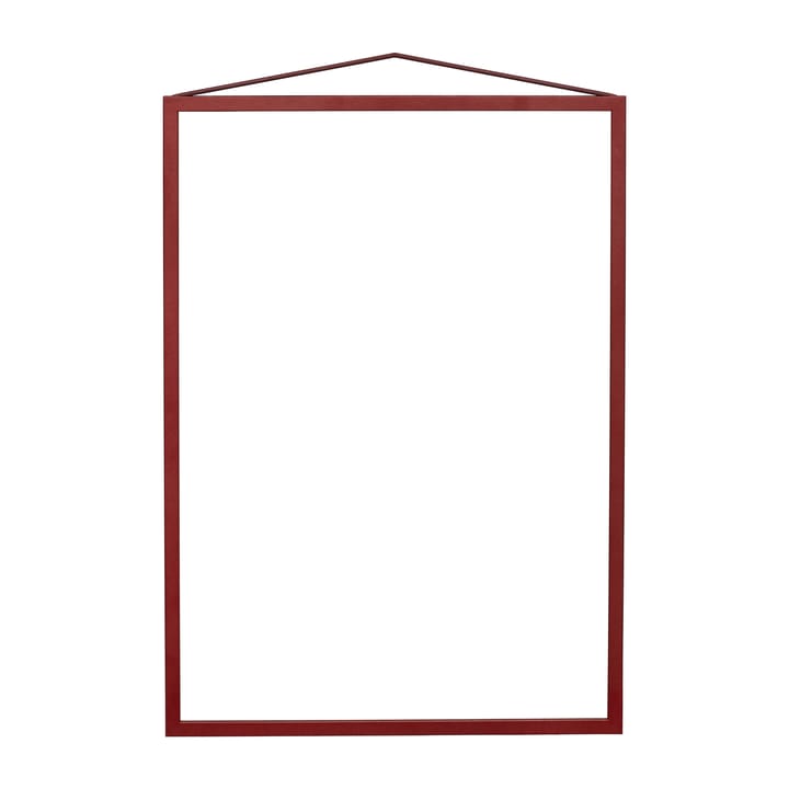 Moldura Moebe A3 31,3x43,6 cm  - vermelho, transparente - MOEBE