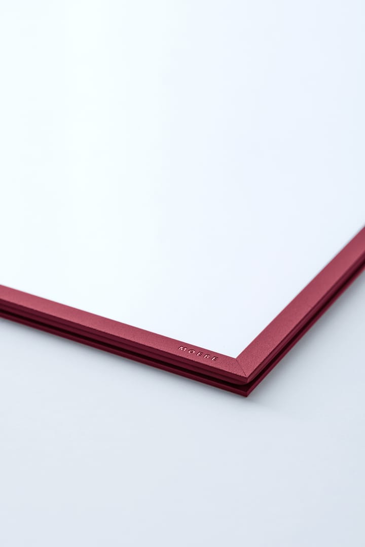 Moldura Moebe A3 31,3x43,6 cm  - vermelho, transparente - MOEBE