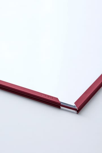 Moldura Moebe A3 31,3x43,6 cm  - vermelho, transparente - MOEBE